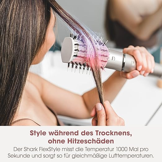 Shark 5in1 Haartrockner HD446SLEU Beige/Champagner Shark 5in1 Haartrockner HD446SLEU Beige/Champagner