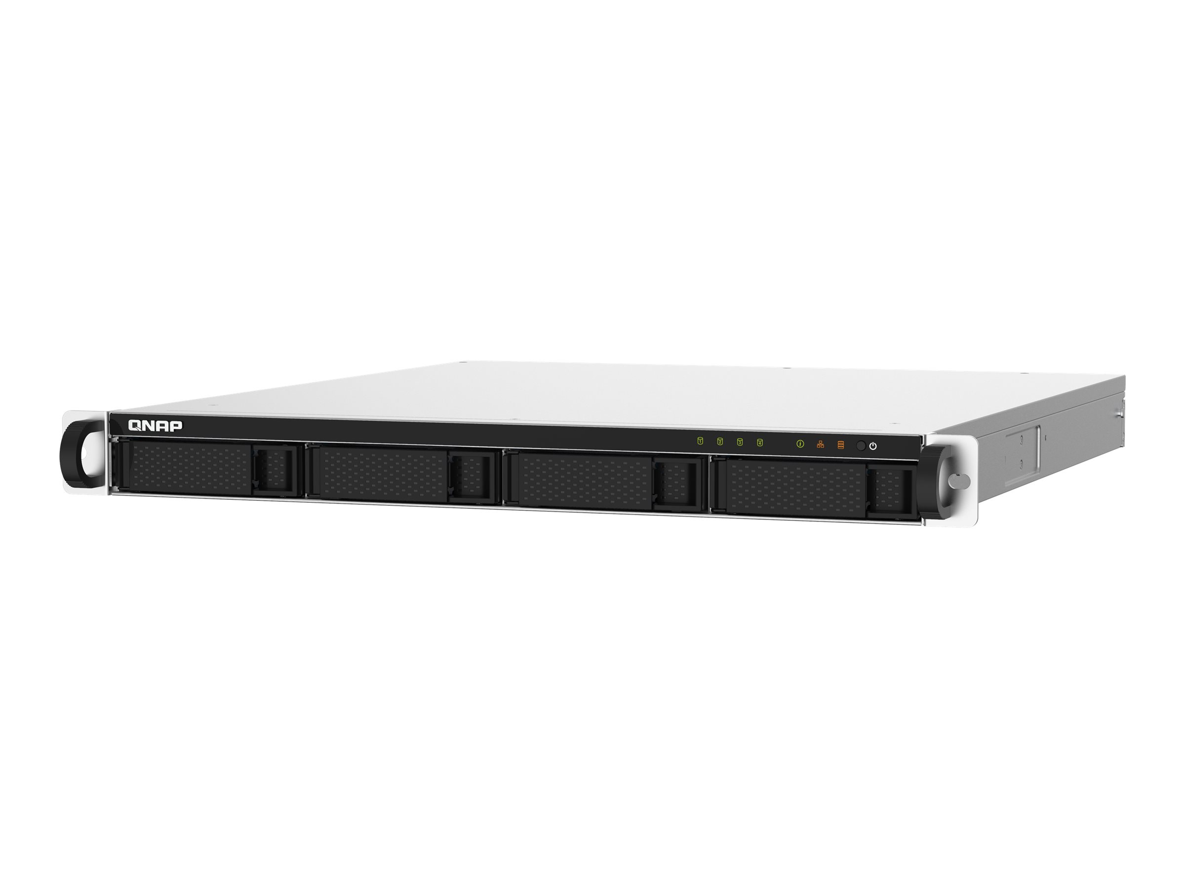 QNAP TS-432PXU-RP NAS Rack (1U) Annapurna Labs Alpine AL-324 2 GB DDR4 0 TB Schwarz