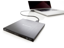 Verbatim External Slimline Optisches Laufwerk Blu-Ray RW Schwarz