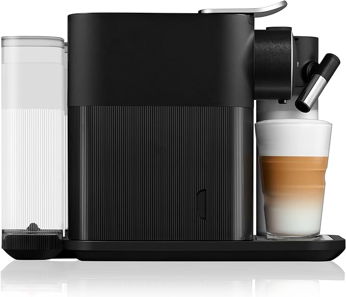 Nespresso De'Longhi EN640.B Gran Lattissima Kaffeekapselmaschine mit automatischem Milchsystem,19 Bar Druck,1400W,Schwarz