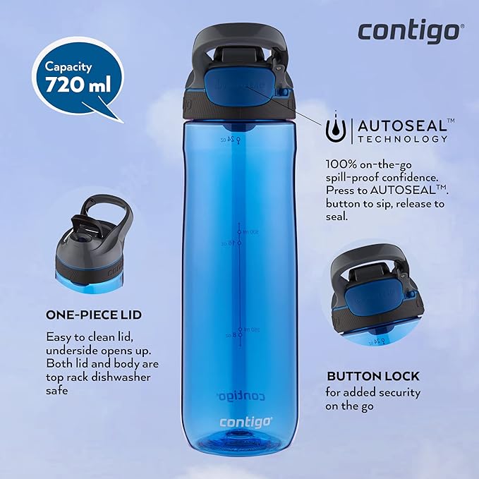 contigo Trinkflasche Cortland AUTOSEAL 720ml Monaco