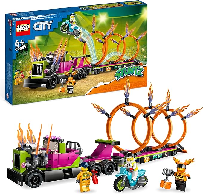 LEGO City   Stunttruck m. Feuerreifen-Chal            60357