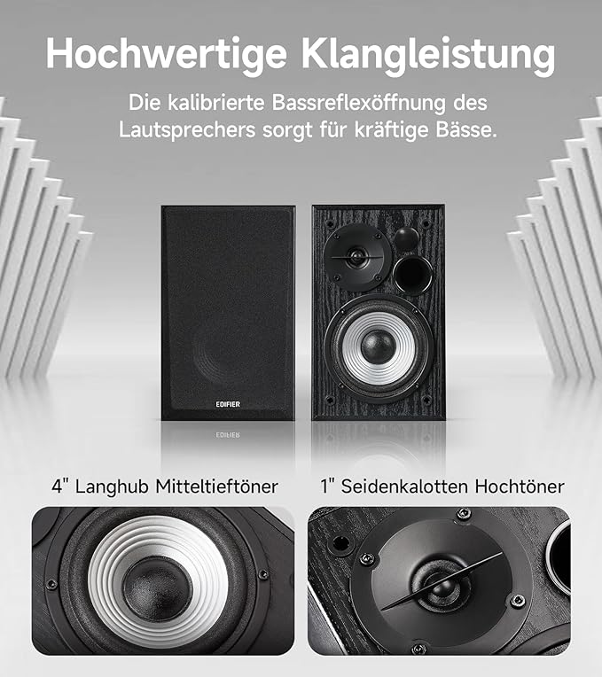 Edifier R990BT 2.0 Bluetooth schwarz retail Edifier R990BT 2.0 Bluetooth schwarz retail