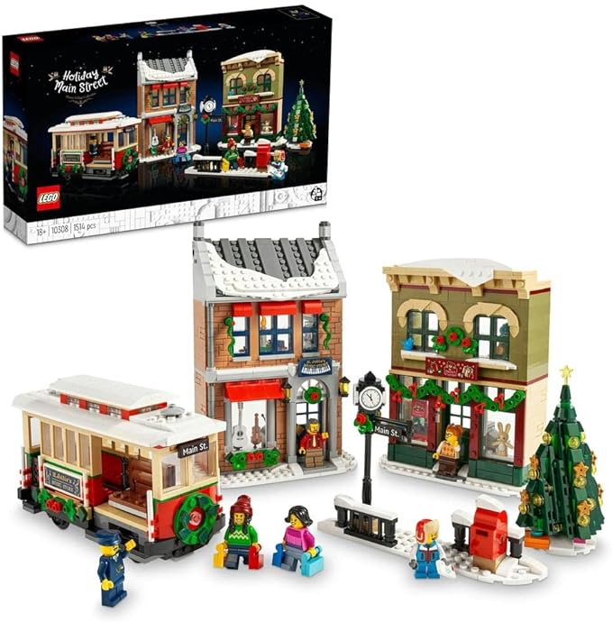 LEGO Creator Expert - Weihnachtlich geschmückte Hauptstraße