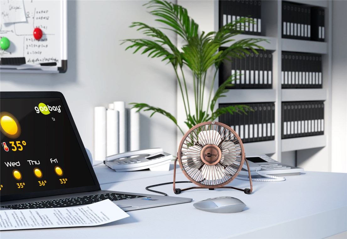 4 Zoll USB-Ventilator für den Schreibtisch 4 Zoll USB-Ventilator für den Schreibtisch