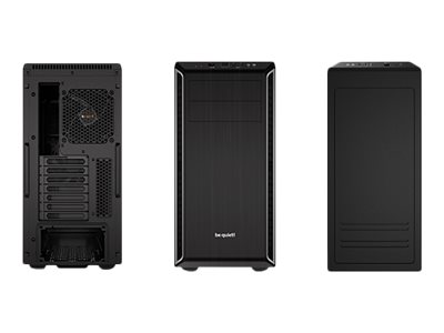 be quiet! Pure Base 600 Midi Tower Schwarz, Silber be quiet! Pure Base 600 Midi Tower Schwarz, Silber