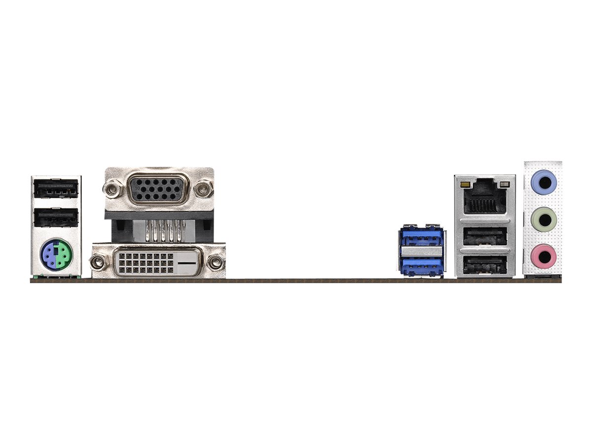 ASRock H310CM-DVS - Motherboard - micro ATX - LGA1151 Socket - H310 Chipsatz - USB 3.1 Gen 1 - Gigabit LAN - Onboard-Grafik (CPU erforderlich) ASRock H310CM-DVS - Motherboard - micro ATX - LGA1151 Socket - H310 Chipsatz - USB 3.1 Gen 1 - Gigabit LAN - Onboard-Grafik (CPU erforderlich)