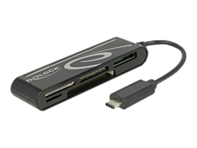 DeLOCK 91739 Kartenleser USB 2.0 Schwarz