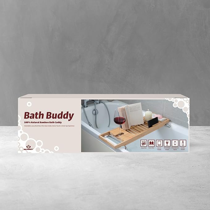 Mad Monkey - Badewannenablage aus Bambus Mad Monkey - Badewannenablage aus Bambus