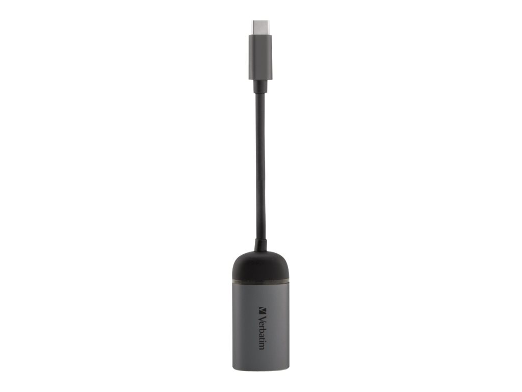 Verbatim 49146 laptop-dockingstation & portreplikator USB 3.2 Gen 1 (3.1 Gen 1) Type-C Schwarz, Silber