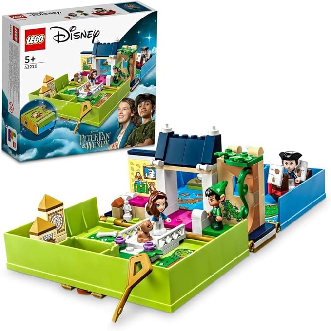 LEGO Disney 43220 Peter Pan & Wendy -  Märchenbuch-Abenteuer