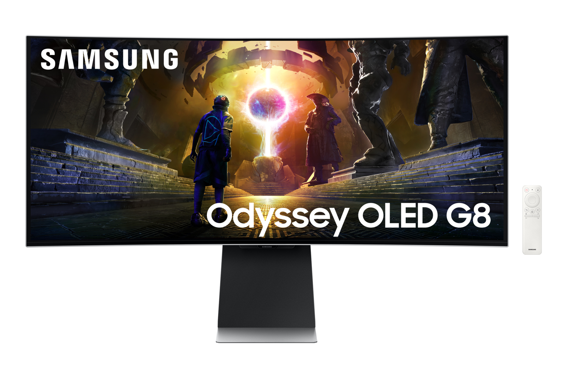 Samsung G85SD Computerbildschirm 86,4 cm (34") 3440 x 1440 Pixel UltraWide Quad HD OLED Silber Samsung G85SD Computerbildschirm 86,4 cm (34") 3440 x 1440 Pixel UltraWide Quad HD OLED Silber