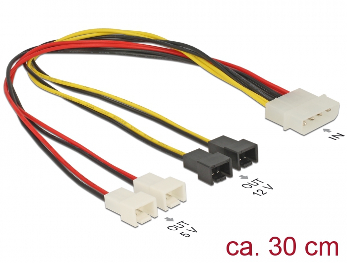 DeLOCK 83343 Internes Stromkabel 0,3 m