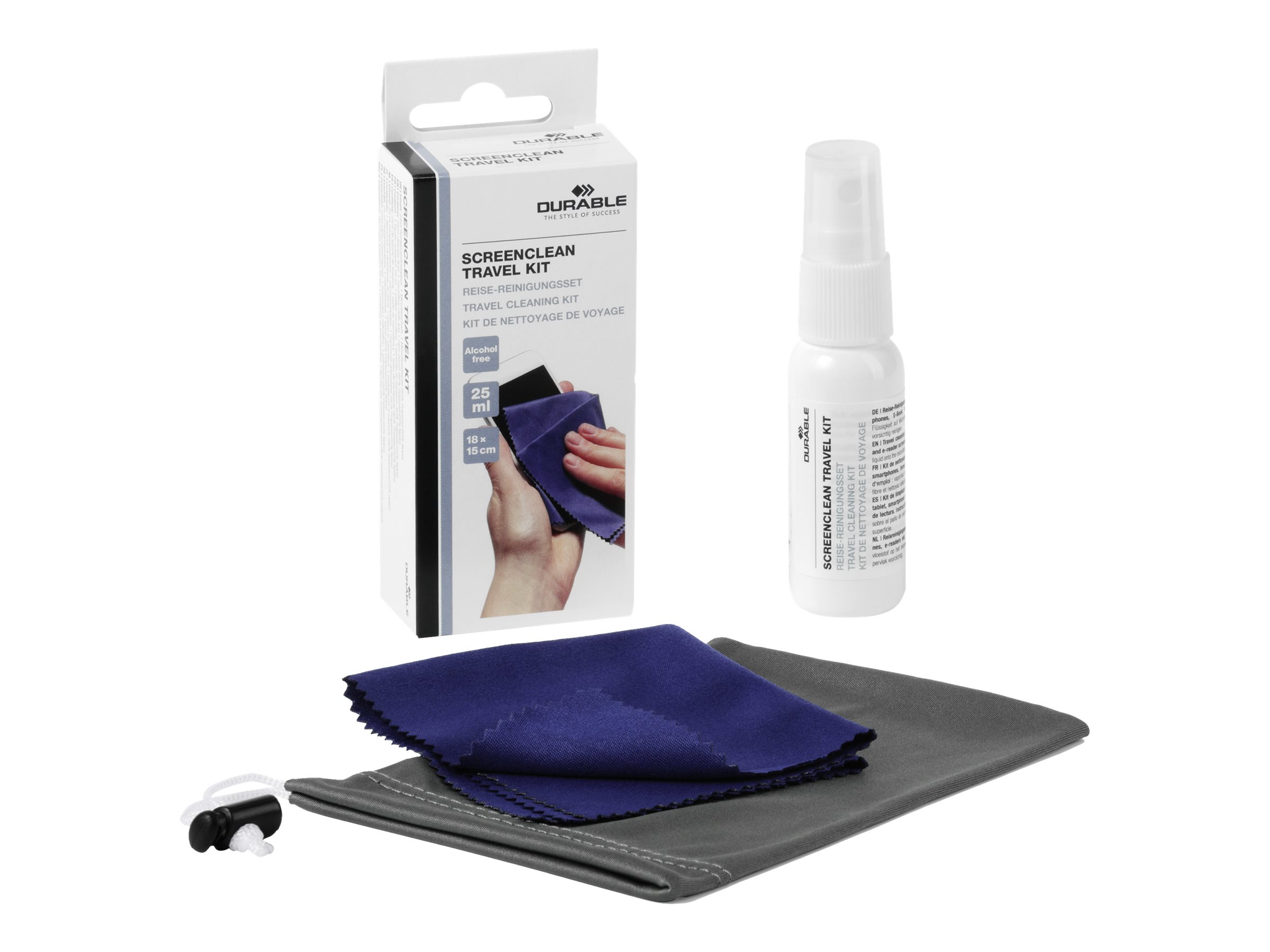 Durable SCREENCLEAN TRAVEL KIT - Reinigungssatz