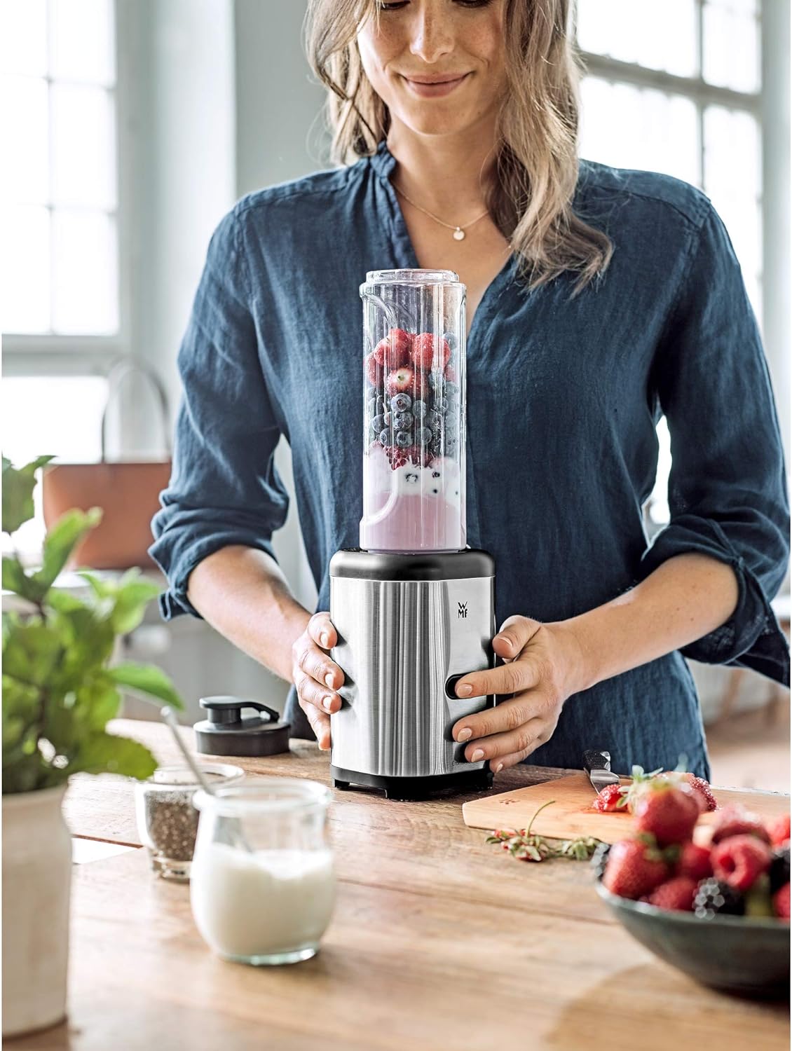 WMF 0416270011 Kult Mix & Go Smoothie Mini Mixer