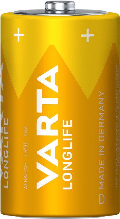 Varta Longlife 04120 - Batterie 2 x D - Alkalisch Varta Longlife 04120 - Batterie 2 x D - Alkalisch