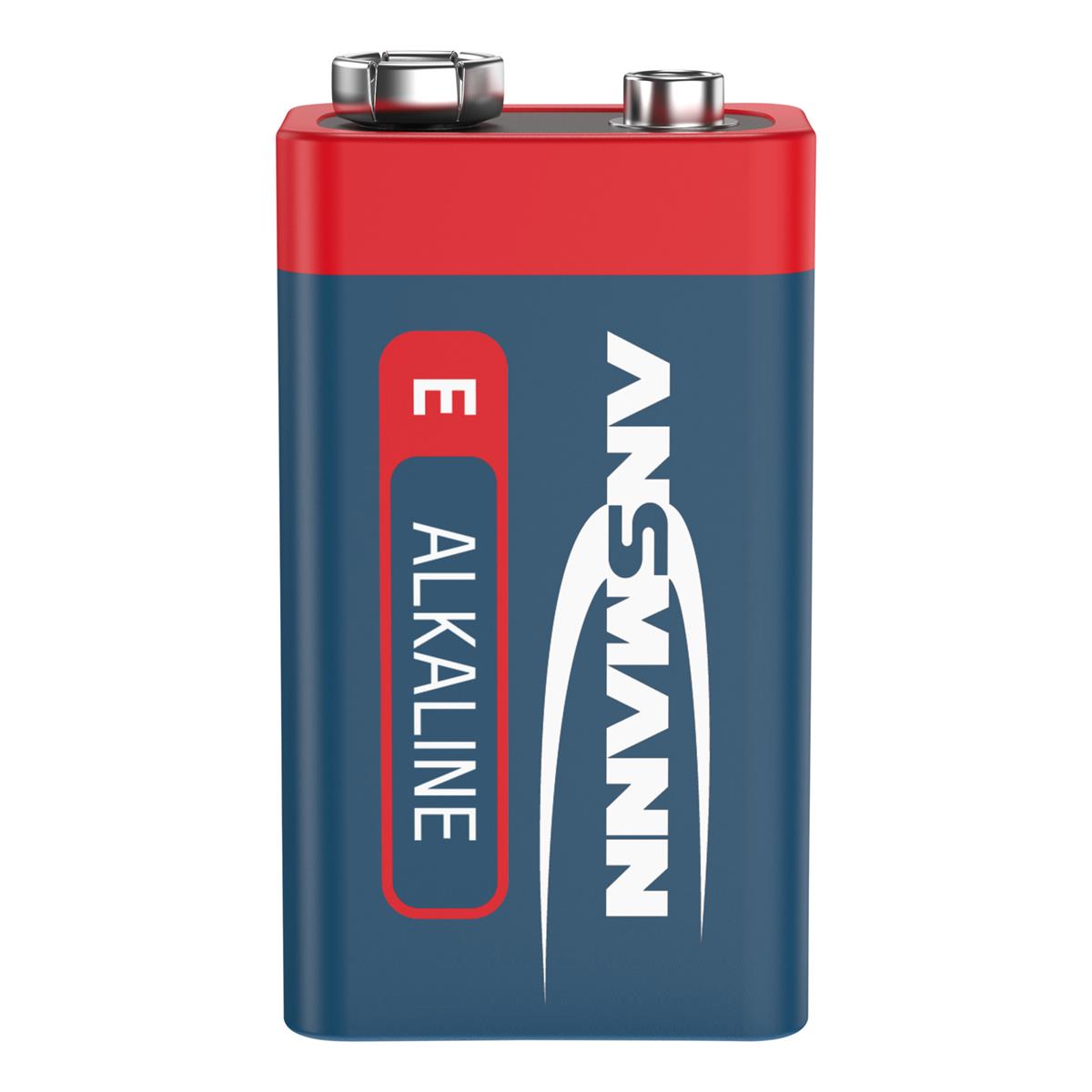 1 Ansmann Alkaline 9V-Block red-line               1515-0000