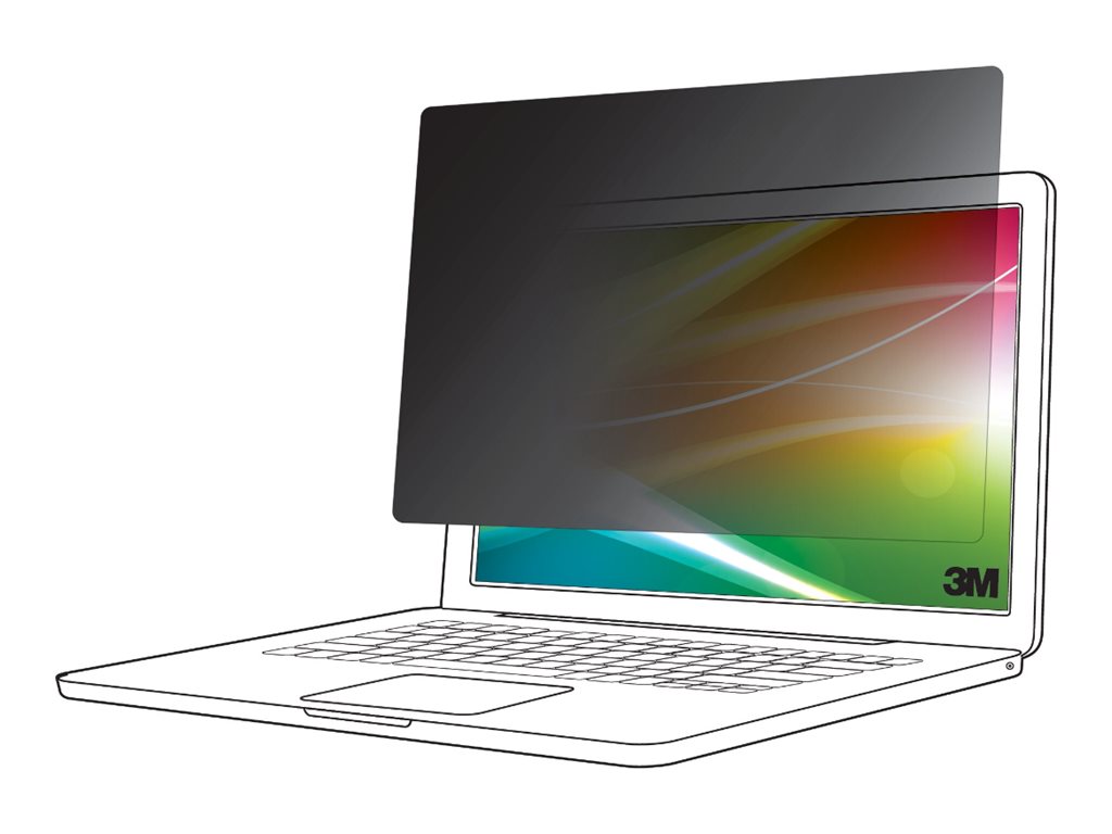 3M BP141W1B Blickschutzf. 16:10 14,1  Bright Screen für Laptop