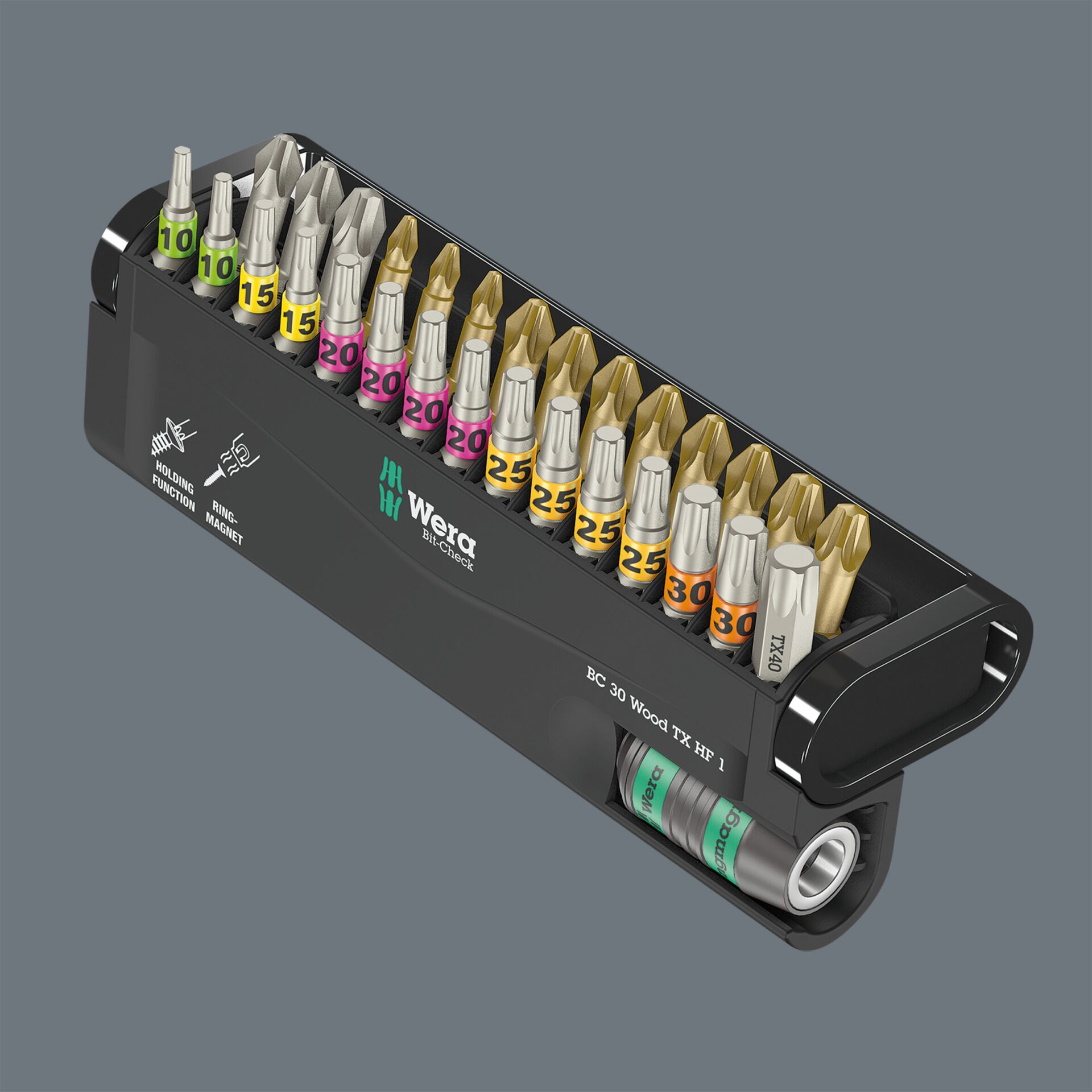 Wera Bit-Check 30 Wood TORX HF 1 Wera Bit-Check 30 Wood TORX HF 1