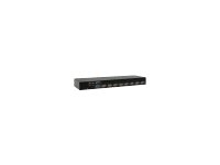 LevelOne KCM-0832 Tastatur/Video/Maus (KVM)-Switch Rack-Einbau Schwarz