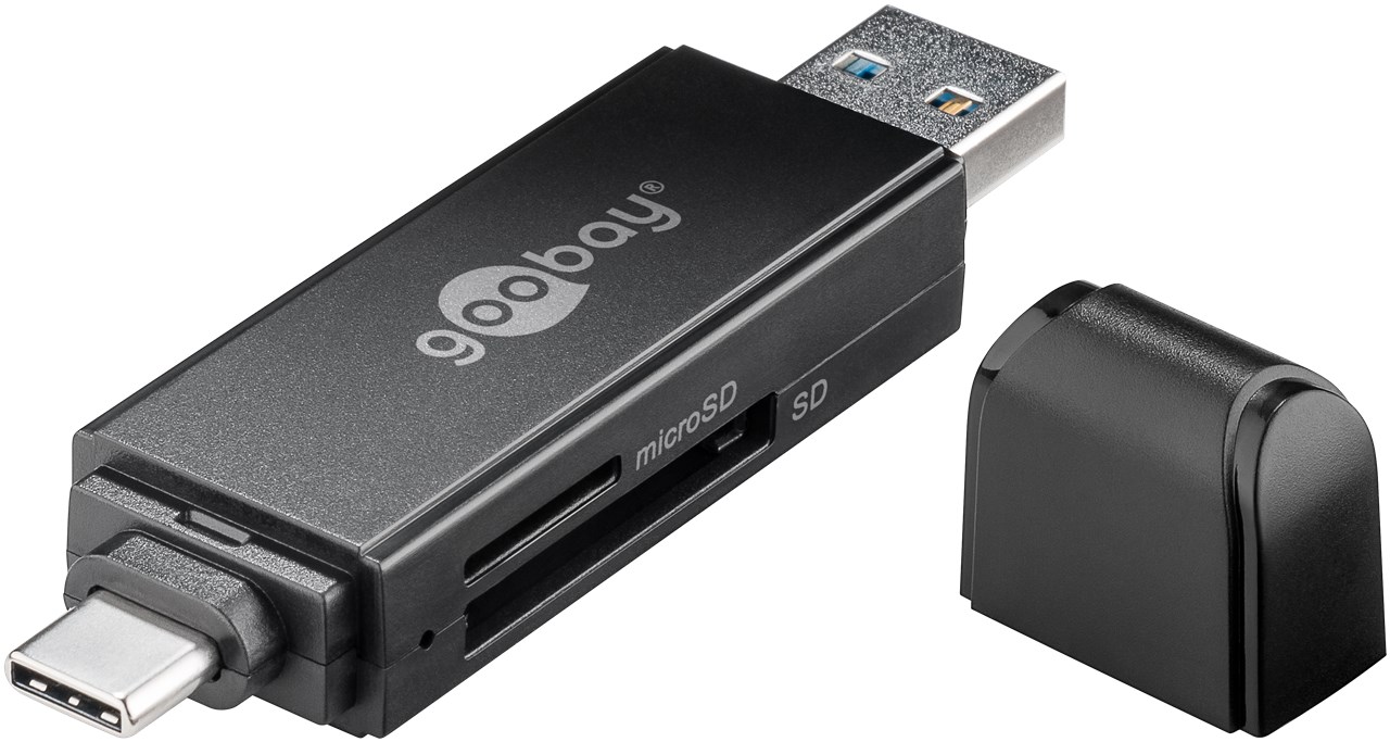 USB 3.0, USB-C™ 2in1-Kartenlesegerät