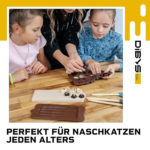 DIBYS SET ZUM SELBERMACHEN VON SCHOKOLADE MHD 11/2026