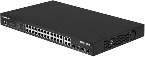 EDIMAX Switch Industrial 28-Port Gig. PoE+ 4x RJ45/SFP Combo