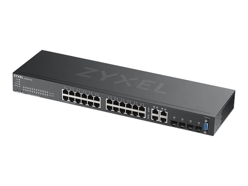 Zyxel GS2220-28-EU0101F Netzwerk-Switch Managed L2 Gigabit Ethernet (10/100/1000) Schwarz