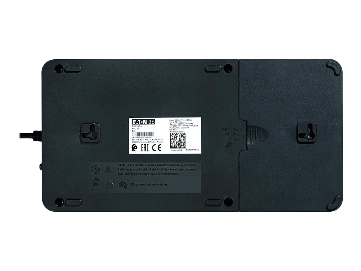 Eaton 3S700D Unterbrechungsfreie Stromversorgung (USV) Standby (Offline) 0,7 kVA 420 W 8 AC-Ausgänge