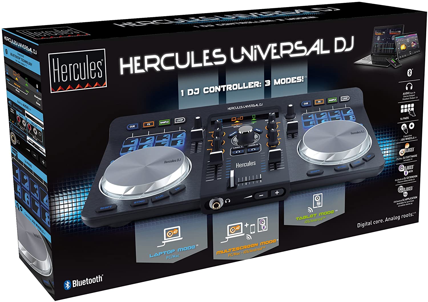 Hercules Universal DJ - DJ-Regler - 2-Kanal Hercules Universal DJ - DJ-Regler - 2-Kanal