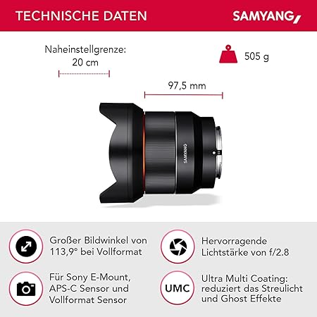Samyang AF 2,8/14         Sony E