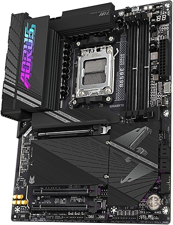 Gigabyte AORUS B650E PRO X USB4 - 1.0 - Motherboard - ATX - Socket AM5 - AMD B650 Chipsatz - USB 3.2 Gen 1, USB 3.2 Gen 2, USB-C 3.2 Gen 2x2, USB4 - 2.5 Gigabit LAN, Wi-Fi, Bluetooth - Onboard-Grafik (CPU erforderlich)