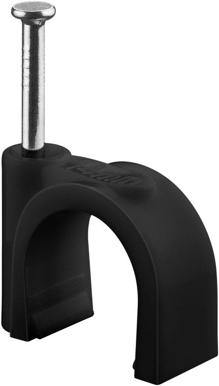 Kabelschelle 14 mm, schwarz
