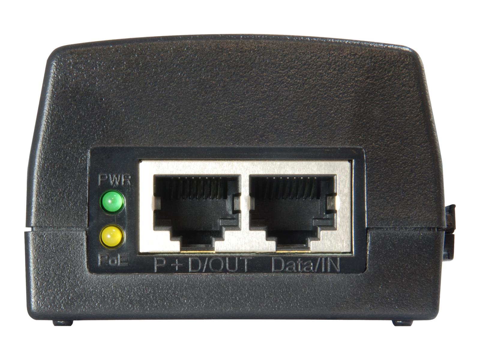 LevelOne POI-3010 PoE-Adapter Schnelles Ethernet, Gigabit Ethernet 52 V