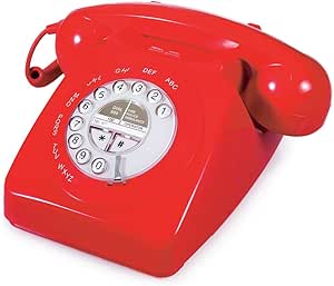 Geemarc Retro Telefon Mayfair (rot)
