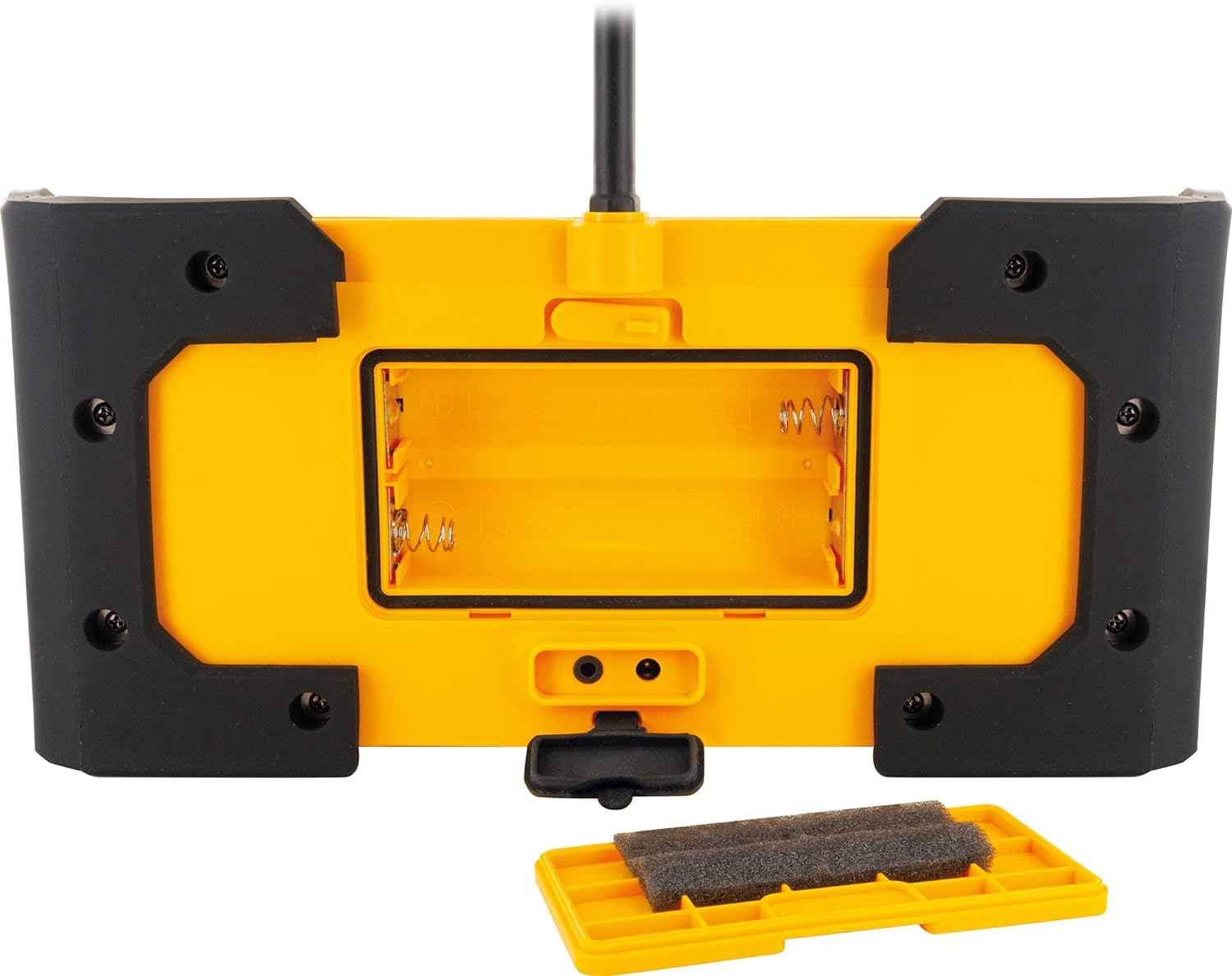 SCHWAIGER DABWORK 513 Baustellen-Radio Werkstattradio Robustes Radio Digitalradio DAB+ FM AUX Wecker IPX4 LCD-Display Senderspeicher schwarz gelb SCHWAIGER DABWORK 513 Baustellen-Radio Werkstattradio Robustes Radio Digitalradio DAB+ FM AUX Wecker IPX4 LCD-Display Senderspeicher schwarz gelb