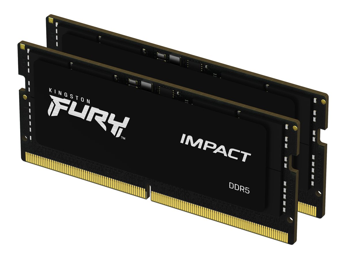 Kingston Technology FURY 32GB 6400MT/s DDR5 CL38 SODIMM (2er-Kit) Impact XMP