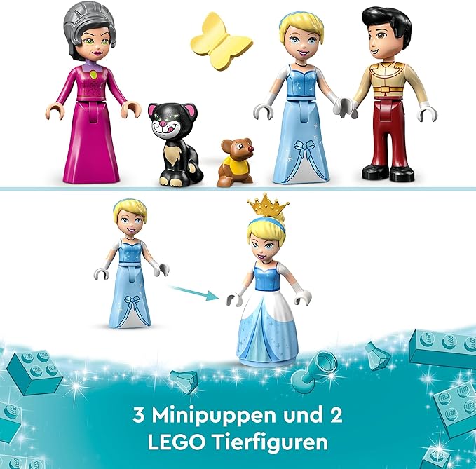LEGO Disney Princess 43206 Cinderellas Schloss LEGO Disney Princess 43206 Cinderellas Schloss
