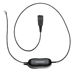 Jabra Kabel 1200 Smart Cord QD auf RJ10 Western glatt