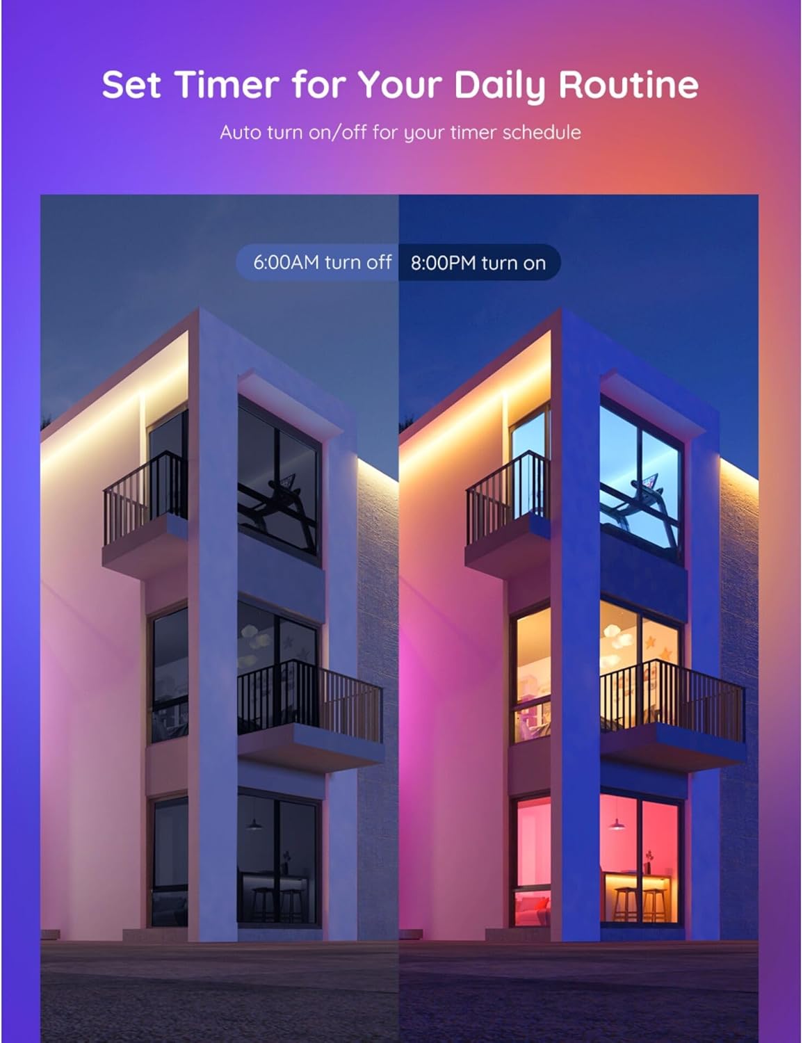 Govee RGBWW Smart LED Light Bulb E27 800 Lumen