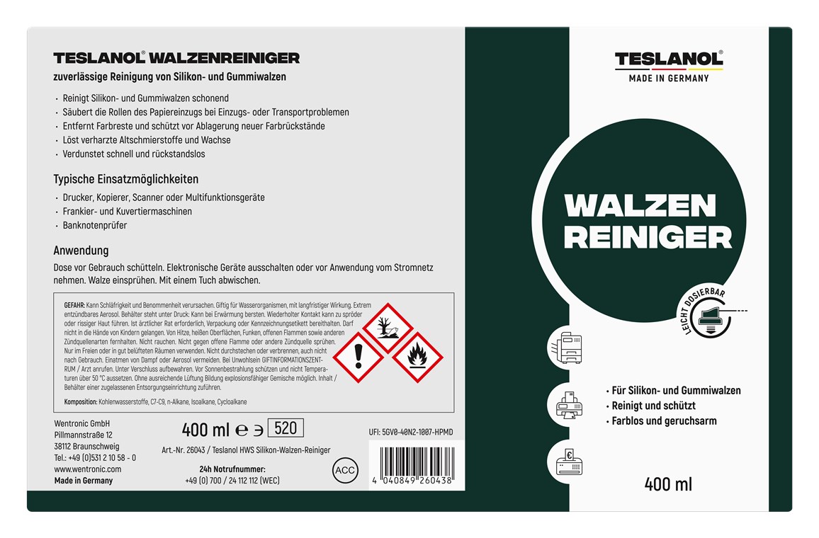 Walzenreinigerspray