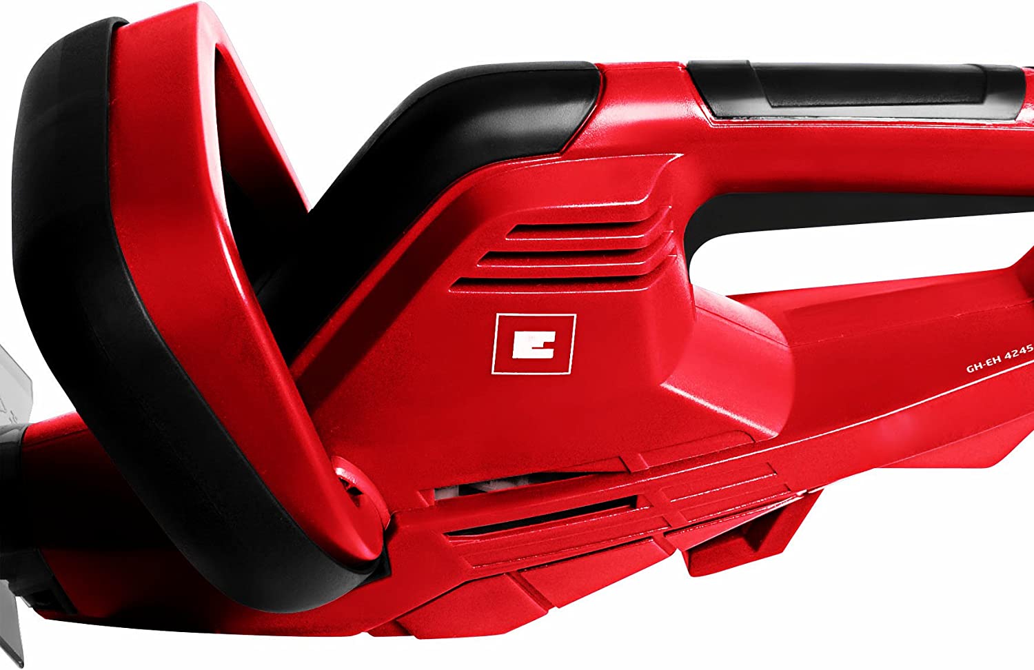 Einhell Elektro-Heckenschere GH-EH 4245 (420W, 450mm Schnittlänge, 12mm Schnittstärke), Metallgetriebe, Alu-Messerabdeckung, Handschutz, Schwertschutz) Einhell Elektro-Heckenschere GH-EH 4245 (420W, 450mm Schnittlänge, 12mm Schnittstärke), Metallgetriebe, Alu-Messerabdeckung, Handschutz, Schwertschutz)