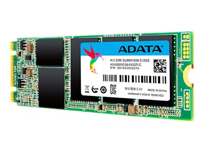 ADATA ASU800NS38-512GT-C Internes Solid State Drive M.2 512 GB Serial ATA III TLC