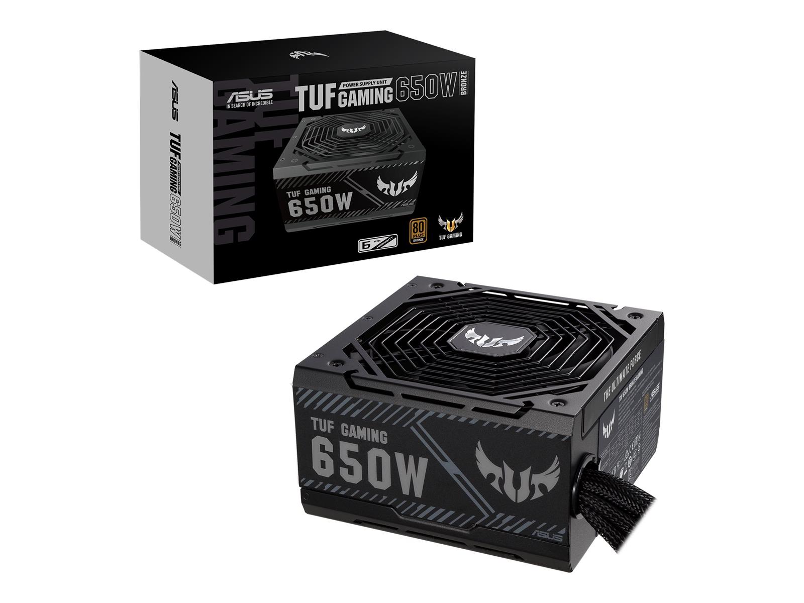 ASUS TUF-GAMING-650B Netzteil 650 W 20+4 pin ATX ATX Schwarz