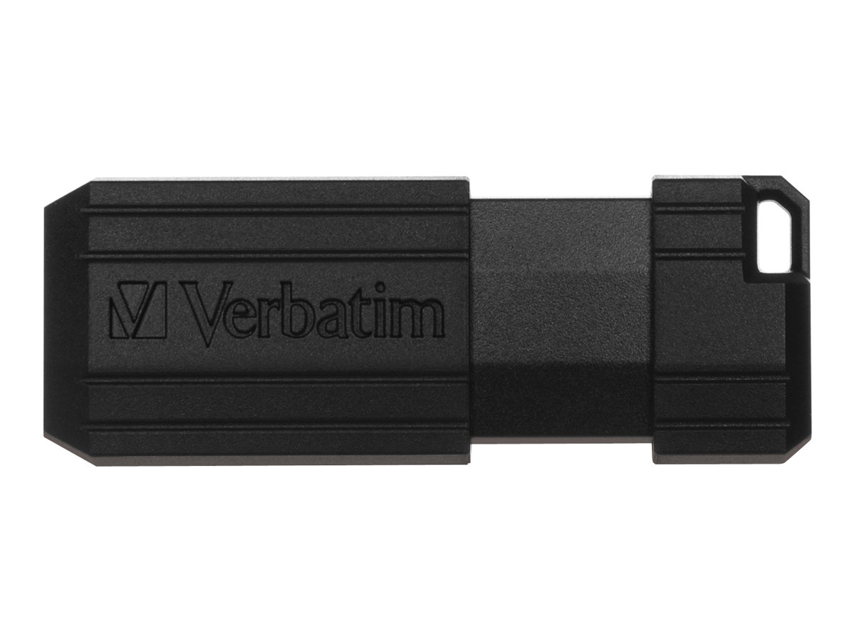 Verbatim PinStripe - USB-Stick 16 GB - Schwarz