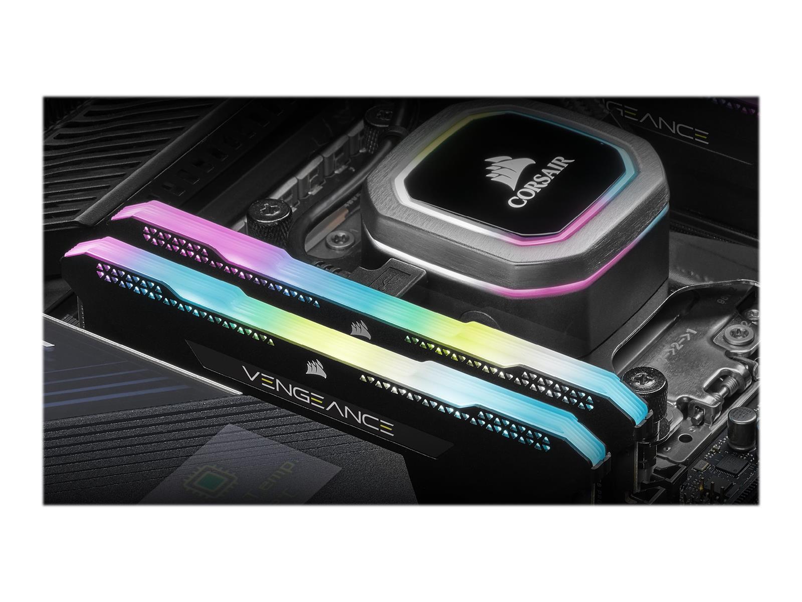 Corsair Vengeance RGB PRO SL - DDR4 - Kit - 32 GB: 2 x 16 GB