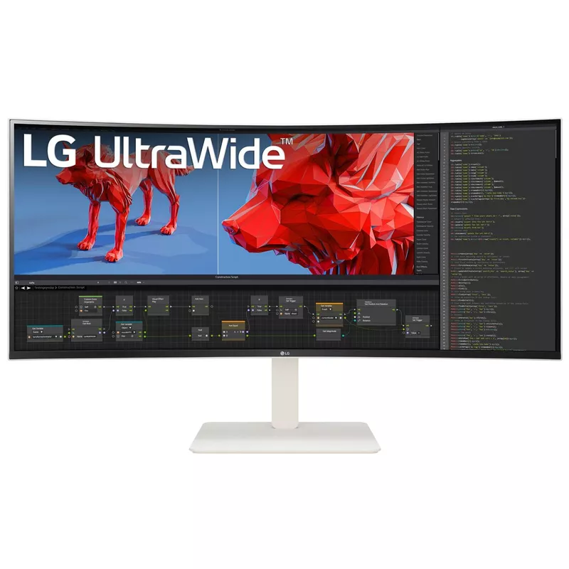 LG UltraWide 38BR85QC-W - LED-Monitor - gebogen - 96.5 cm (38")