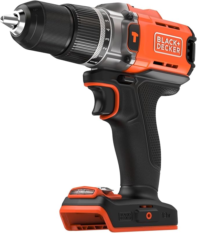 Black&Decker Akku-Schlagbohrschr. 18V, ohne Akku BCD383XN