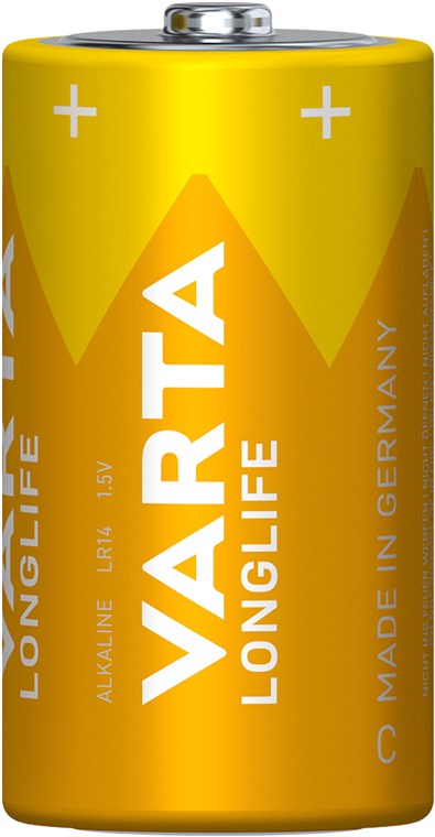 Varta 4114 Einwegbatterie C Alkali