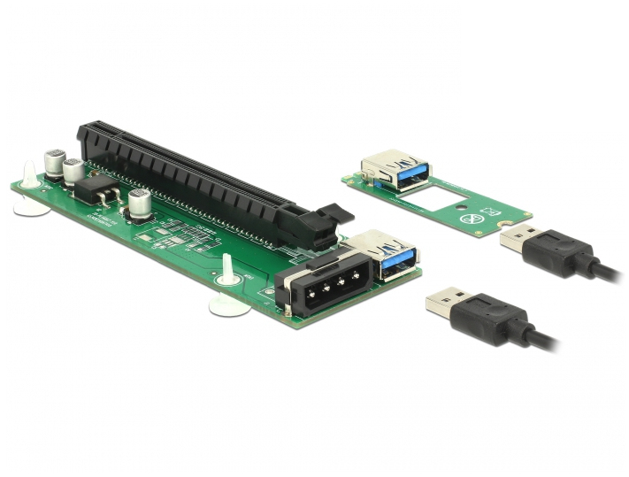 DeLOCK 41428 Schnittstellenkarte/Adapter Eingebaut PCIe, USB 3.2 Gen 1 (3.1 Gen 1)